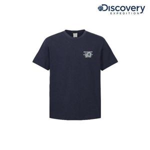 [디스커버리] 유니 헤비웨이트 스몰레터 반팔티셔츠 (DXRS5M063_NYD)