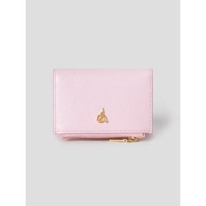 [빈폴ACC] 루시 카드지갑 - 라이트 핑크 (BE62A4M05Y)