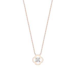 [제이에스티나] CLOVIA 10K 랩그로운 다이아몬드 목걸이 (JJCLNL6B2161R0420)