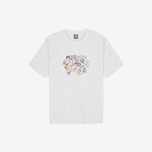 [뉴발란스]뉴발란스반팔티 EQS NBNEF32623-15 UNI Ticket 그래픽