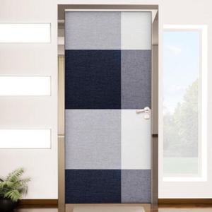 아트박스/꾸밈 ch258-메쉬모던체크_현관문시트지