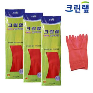 크린랩 다용도용 고무장갑 (XL)특대 3세트