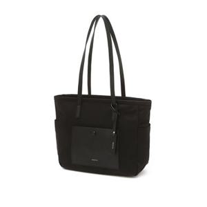 헤지스 액세서리 26SS 주말한정 특가선물추천라잇백 블랙 심플 포켓 나일론 탑집 쇼퍼백 HIBA6E952BK