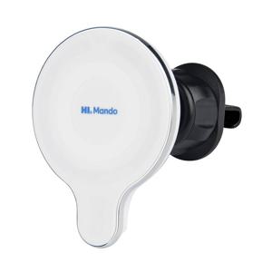 만도 맥세이프 차량용 무선 충전 거치대 / 화이트 / MD-M22