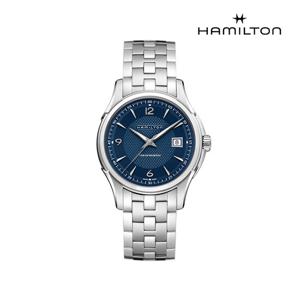 [해밀턴]H32515145 재즈마스터 뷰매틱 오토 40mm 블루 메탈 남성 시계