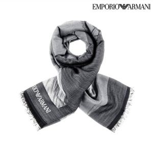 [엠포리오 아르마니]남성 호스 그래픽 레이온 스톨(A514153001)