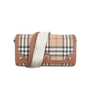 버버리 빈티지 체크 탑 핸들 노트 크로스백 8066165 A9534