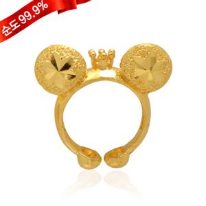 [골드모아] 순금 돌반지 3.75g 24K [쥐띠]