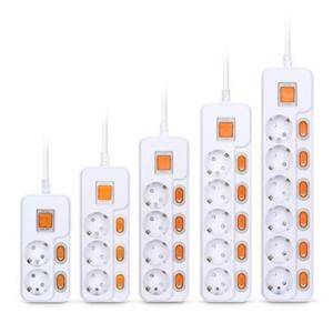 현대 개별 절전 스위치 안전 멀티탭 4구 3m