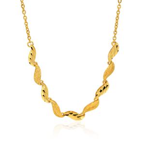 [골드모아] 여자 순금 목걸이 18.75g [물결]