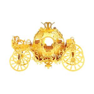 아트박스/퍼즐사랑 미니 메탈퍼즐 - 호박마차 (골드)