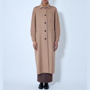 26 SS 막스마라 ALDO 알도 포켓 패치 울 캐시미어 코트 베이지 2511011133600 007