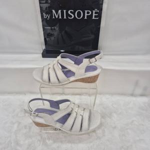 [미소페]By미소페 라이트 웨지 스트랩 샌들 112HH424YZ012 IVORY