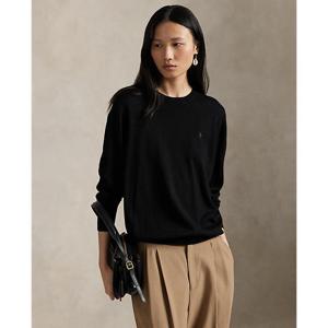 폴로 랄프 로렌 여성 울 크루넥 스웨터(WMPOSWENC021278001)