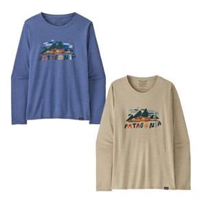 [파타고니아코리아] 45205Q7 여자 롱-슬리브드 캐필린 쿨 데일리 그래픽 셔츠 25FW HK