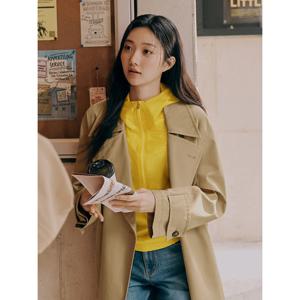 [빈폴레이디스]후드 아노락 점퍼 옐로우 (BF4839S02E)