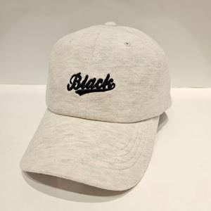 [캡텐(모자)]남녀공용 블랙로고 볼캡 BKE5UCW002