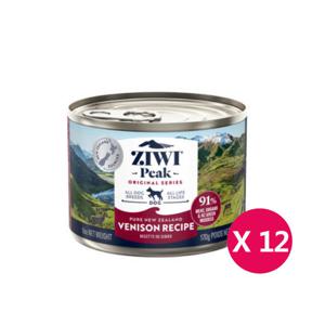 지위픽 DOG 캔 사슴 170g x 12개 뉴질랜드 생산제품