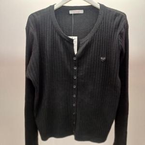 Latium HC06 부드럽고 신축성 좋은 라운드 세로골 쫄 니트티 T2541sw04B1