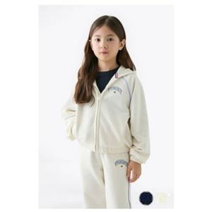 [타미힐피거칠드런2] 바시티 후드 집업 T42F7KKJ500GT1 8세 16세