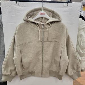 소이 HC22 울 라이크 후드 점퍼 25W0157