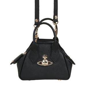 비비안웨스트우드 25FW 여성 야스민 토트백 미니 블랙 5C010005W S0021 N402