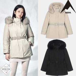 [네파] 여성 구스 코트 패딩 아르테 미드 다운 자켓 7K82077