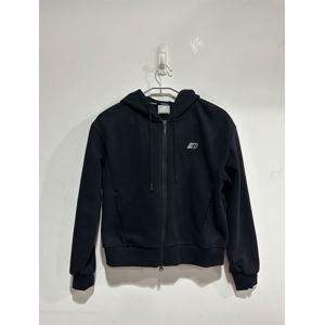 [뉴발란스]뉴발란스 W 에센셜 기모 후드집업 NBMDF4W022 BLACK