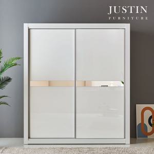 [저스틴퍼니처]엘렌 하이그로시 슬라이딩 장롱(실속형)-175cm