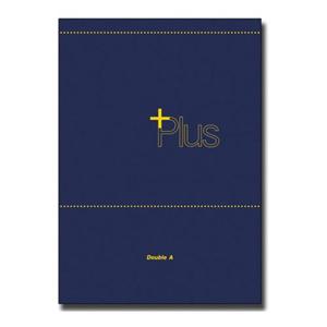 사무용품 더블에이 플러스 절취 노트패드 A4 네이비