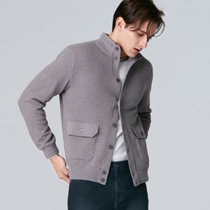 루시앙 캐시미어 코튼 100 니트 가디건 보머 재킷 2종 택1