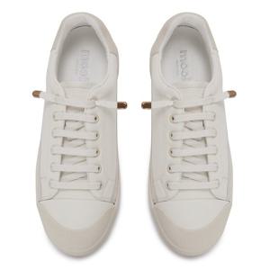 [무크]여성 슬림몰드 밴딩 스니커즈 422385 AQ 아이보리a