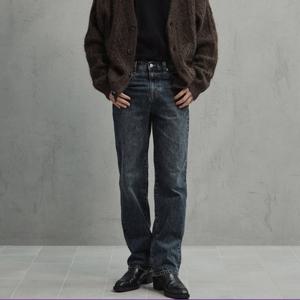 [플랙진]남성 에센셜 스티즈 M61 블루 블랙 진청 데님 팬츠 (PJTI5SZM615)