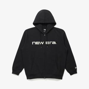 [뉴에라] 와플 후드 집업 재킷 블랙 14954615