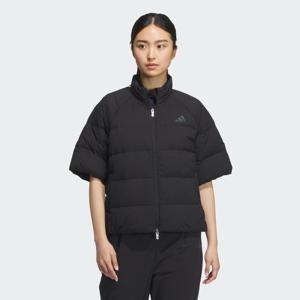 [아디다스골프 (정상슈즈)]여성 쇼트 슬리브 다운 폰초   JM9622