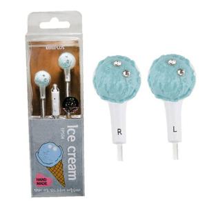 JMds 미니플러스 미니어처 스마트폰 이어폰 아이스크림 블루 (EPS-04)