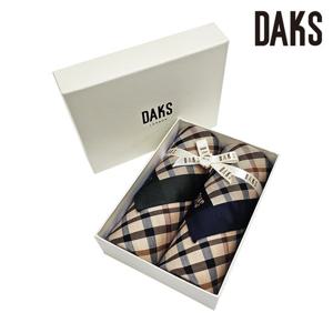 [닥스] 기본체크 손수건 2매세트 4번