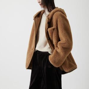 [주크] 후드 점퍼 무스탕 Z254PSF653