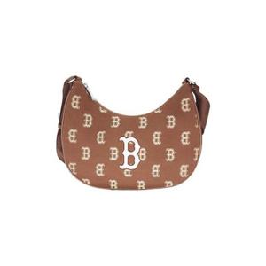 MLB 공용 빅 클래식 모노그램 자카드 호보백  3ABQL023N-43BRS