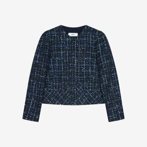 [베스띠벨리]노카라 라운드넥 트위드 자켓 ( BKJAB2104 )