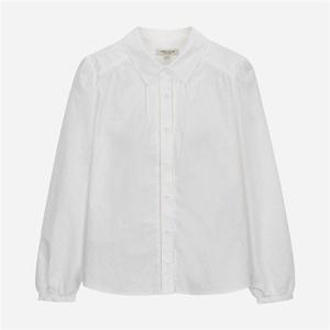 써스데이아일랜드 플라워자수 셔츠형 블라우스 T256MBL133W 353896