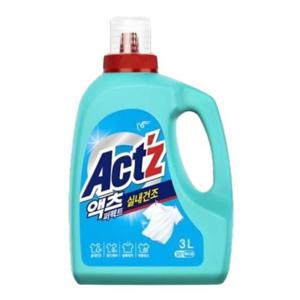 드럼세탁기세제 피죤 액츠 퍼펙트 실내건조 세탁세제 겸용 3000ml