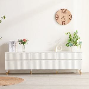 서광퍼니처 니콜 1800 템바보드 전체서랍형 거실장 티비다이 ea