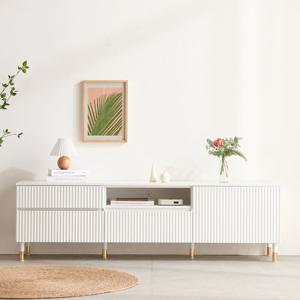 서광퍼니처 니콜 1800 템바보드 오픈도어형 거실장 티비다이 ea