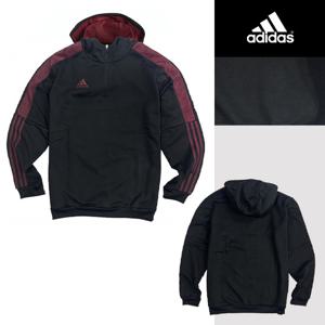 아디다스 티로 후디 긴팔티(H60016)플리스 후드티셔츠