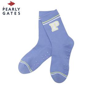 [파리게이츠] [가격인하] 여성 빅 로고 논슬립 중목 양말