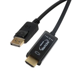 마하링크 디스플레이포트 to HDMI 고급형 케이블 V1.1 3M ML-DP1H3M