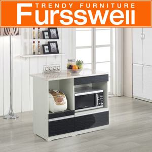 [퍼스웰]매니아 하이그로시 아일랜드식탁겸조리대홈바(WF_109)