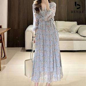 [베나프]쉴리 플라워 롱원피스_BI1OP005