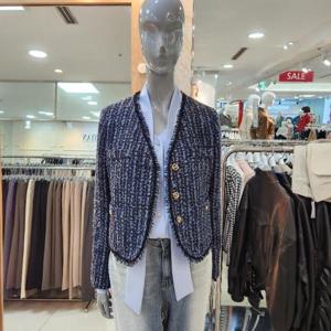 리안뉴욕 DP01 크롭 트위드 자켓 RSBWJK040